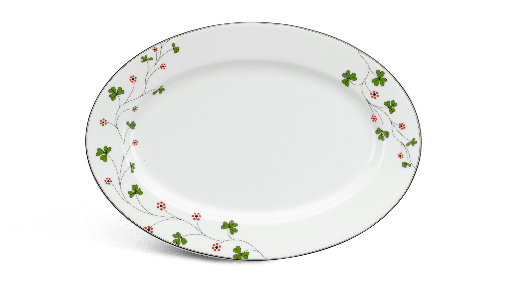 Dĩa oval 32 cm - Jasmine - Hoa May Mắn A001_053203216gomminhlong.com