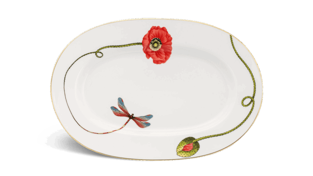 Dĩa oval 32 cm - Camellia - Kết Duyên A001_053211134gomminhlong.com