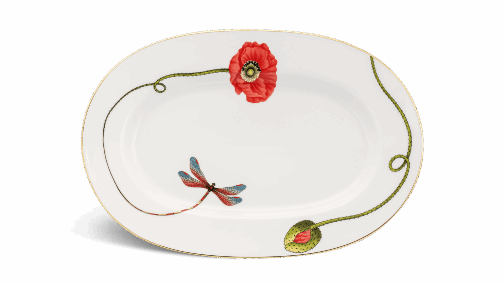 Dĩa oval 32 cm - Camellia - Kết Duyên A001_053211134gomminhlong.com