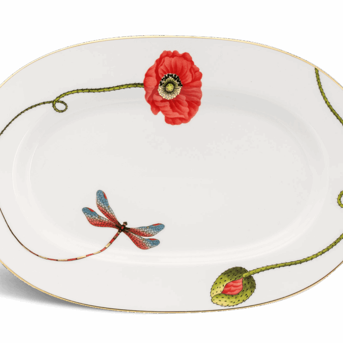 Dĩa oval 32 cm - Camellia - Kết Duyên A001_053211134gomminhlong.com