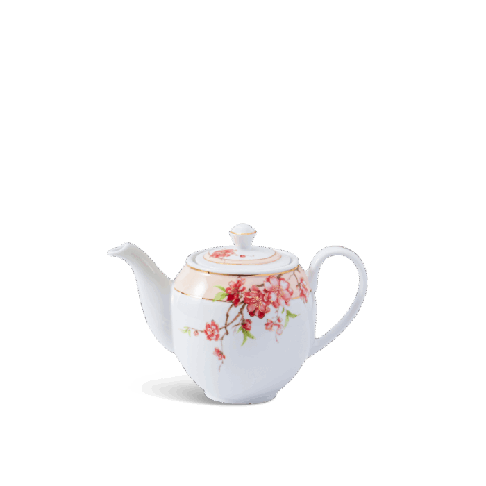 Bình trà 0.8 L + nắp - Camellia - Hoa Đào A001_018038480gomminhlong.com