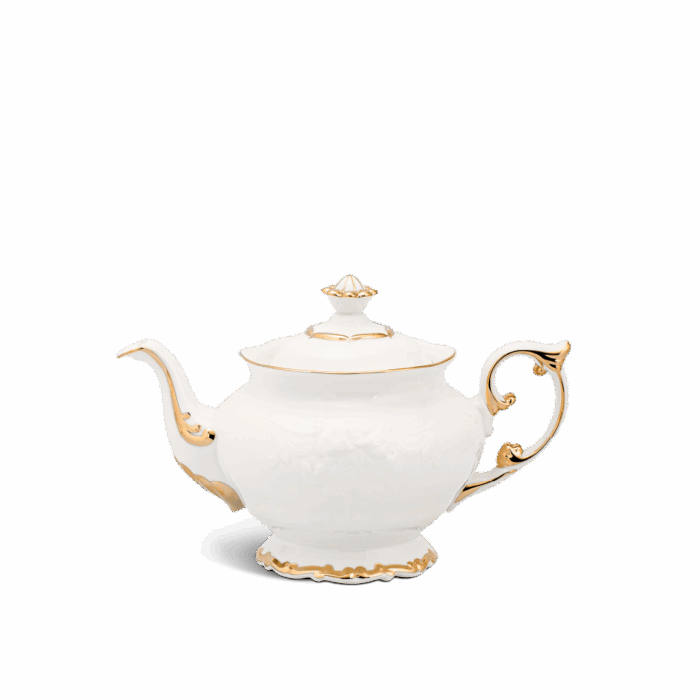 Bình trà 1.3 L + nắp - Đài Các IFP - Chỉ vàng A001_011346014gomminhlong.com