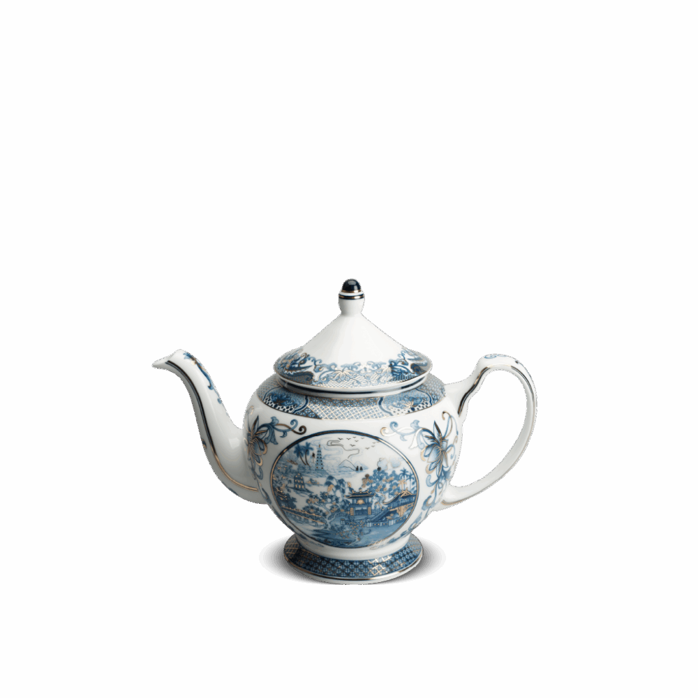 Bình trà 1.3 L + nắp - Hoàng Cung - Hồn Việt vàng A001_011340373gomminhlong.com