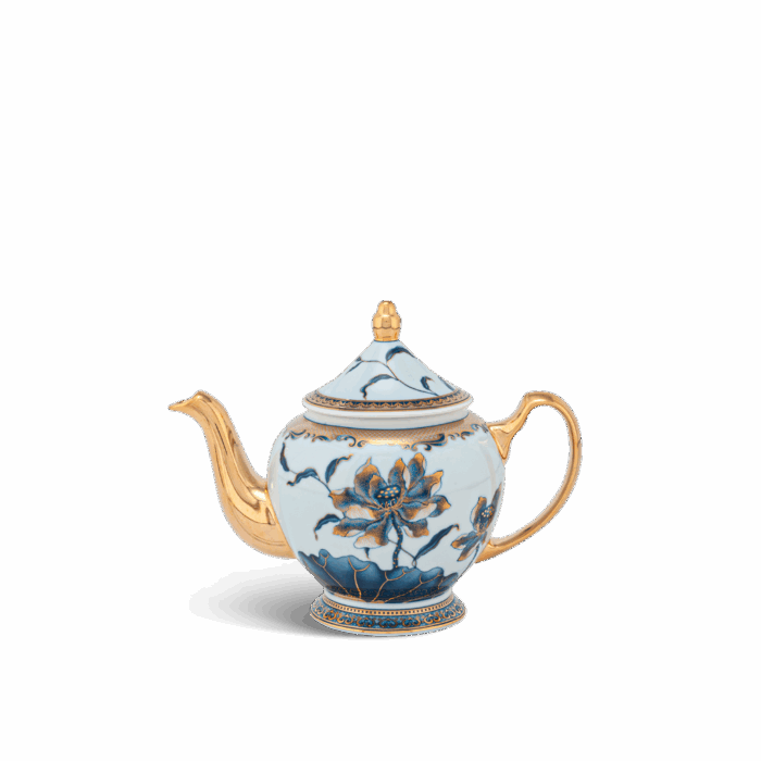  Bình trà + nắp - Hoàng Cung - Sen Ngọc A001_010840456gomminhlong.com