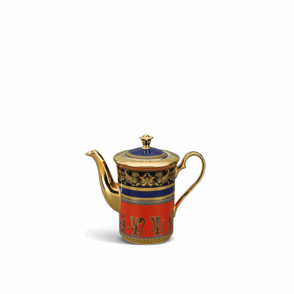 Bình trà cao + nắp - Tulip - Trống Đồng A001_010884376gomminhlong.com