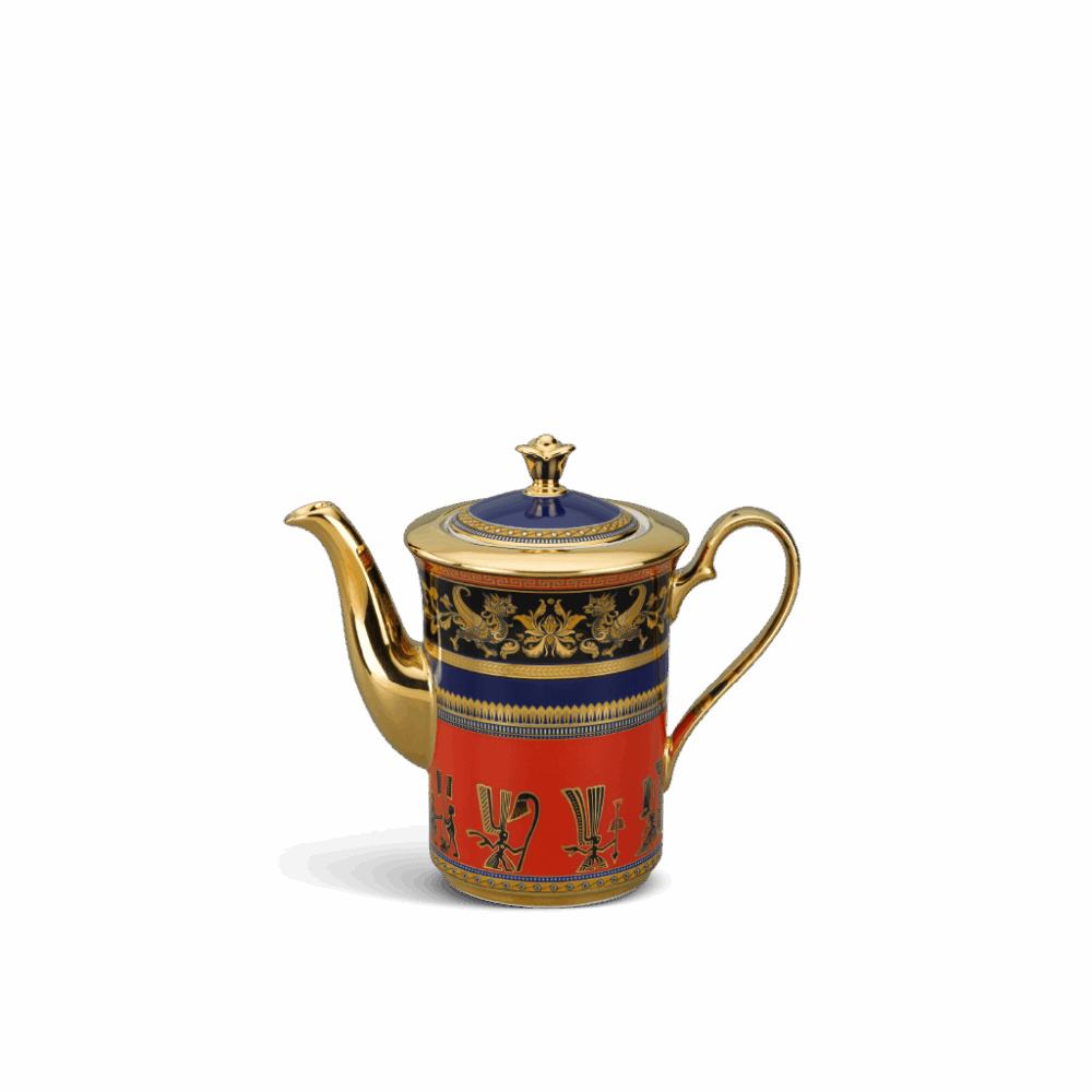 Bình trà cao + nắp - Tulip - Trống Đồng A001_010884376gomminhlong.com