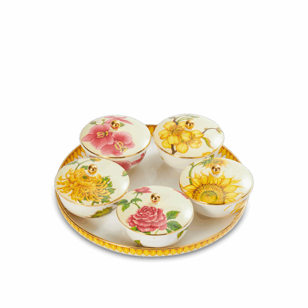 Bộ khay mứt - Ngũ Sắc - Misc Assortment IFP A001_22290144403gomminhlong.com