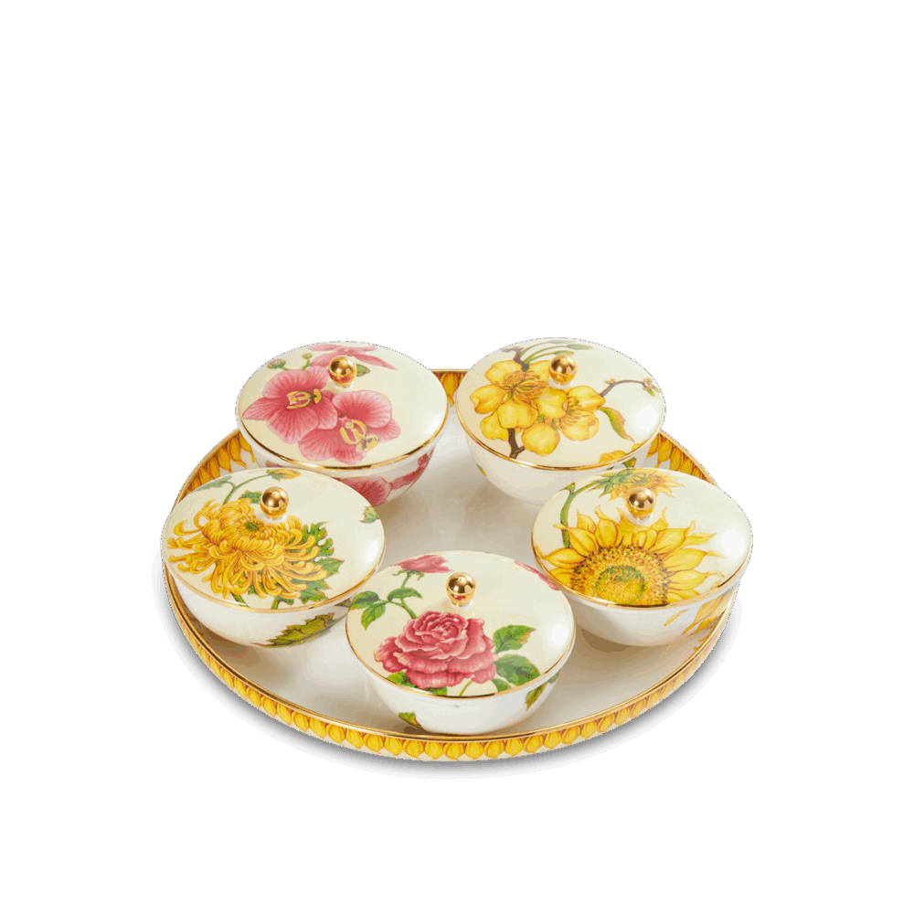 Bộ khay mứt - Ngũ Sắc - Misc Assortment IFP A001_22290144403gomminhlong.com