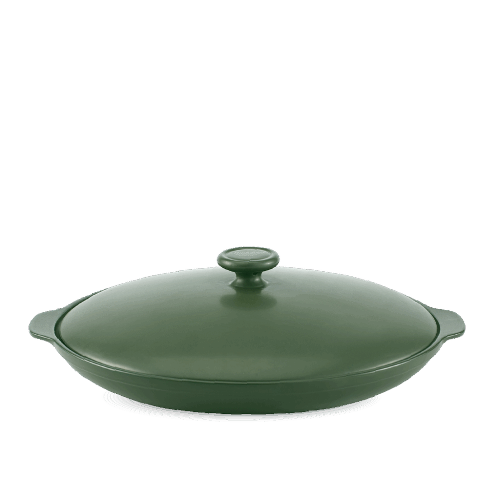 Chảo chiên dưỡng sinh 35cm + nắp - HealhyCook - Xanh rêu A001_663522464gomminhlong.com