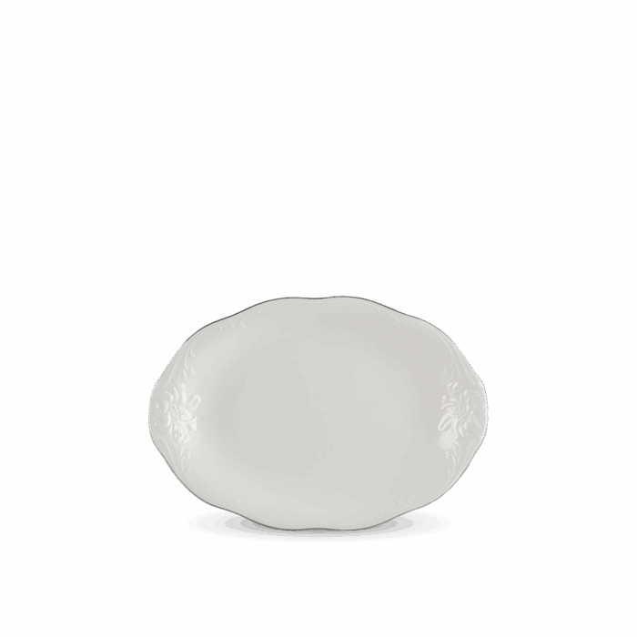 Dĩa oval - Đài Các IFP - Chỉ Bạch Kim A001_052517043gomminhlong.com