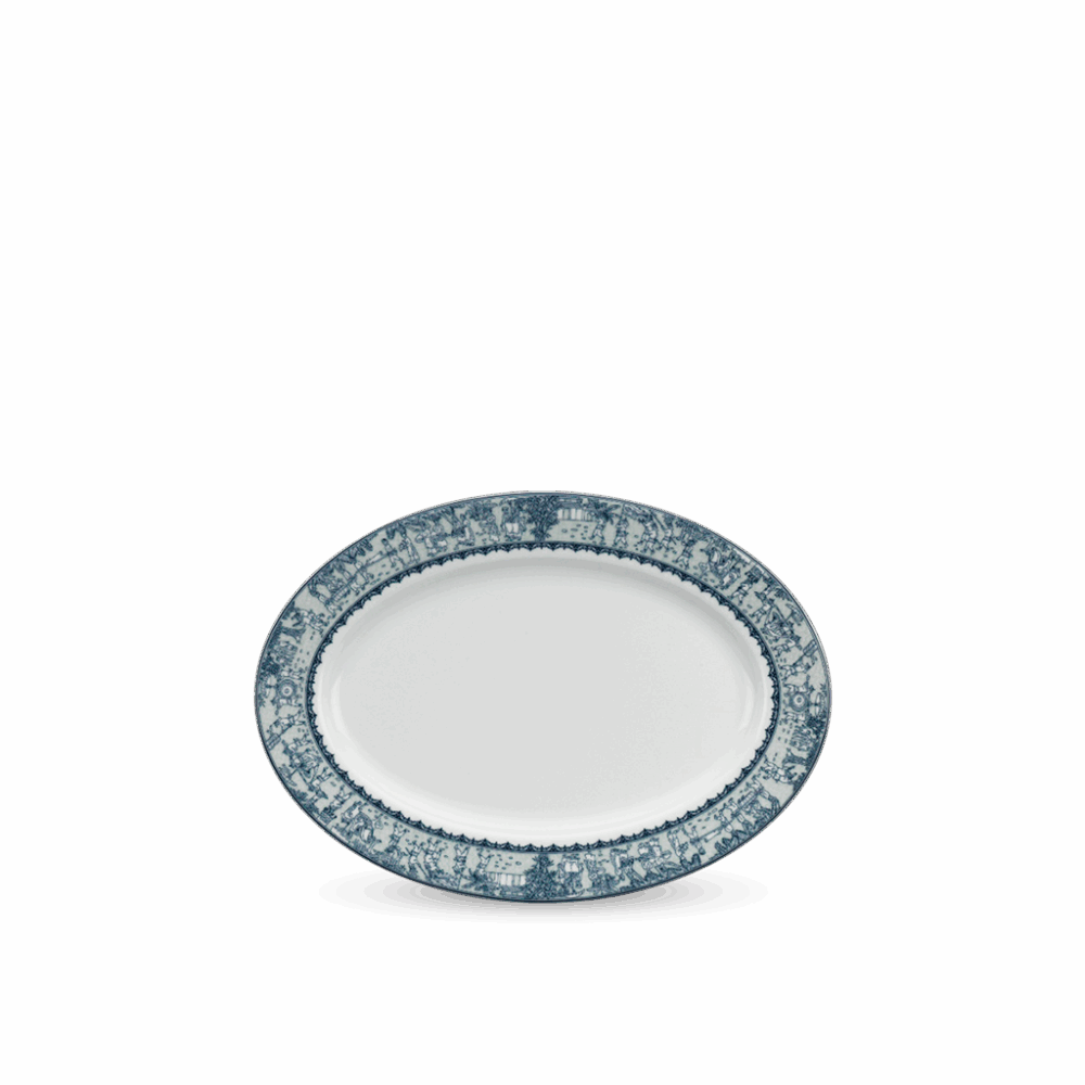Dĩa oval - Jasmine - Vinh Quy Nhạt A001_052503197gomminhlong.com