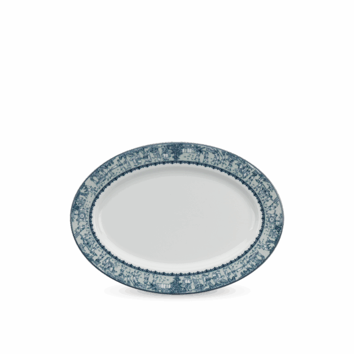  Dĩa oval - Jasmine - Vinh Quy Nhạt A001_052503197gomminhlong.com