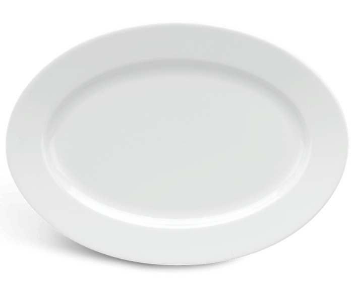  Dĩa oval 28 cm - Camellia - Trắng A001_052811000gomminhlong.com