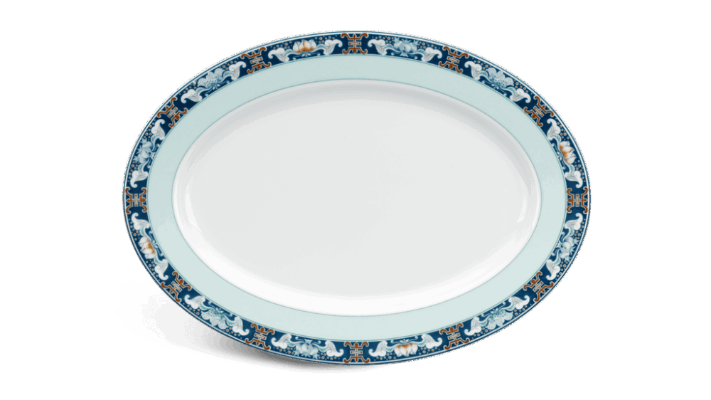 Dĩa oval - Jasmine - Phước Lộc Thọ A001_052803139gomminhlong.com