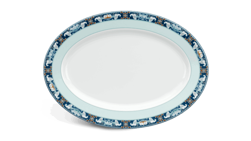 Dĩa oval - Jasmine - Phước Lộc Thọ A001_052803139gomminhlong.com