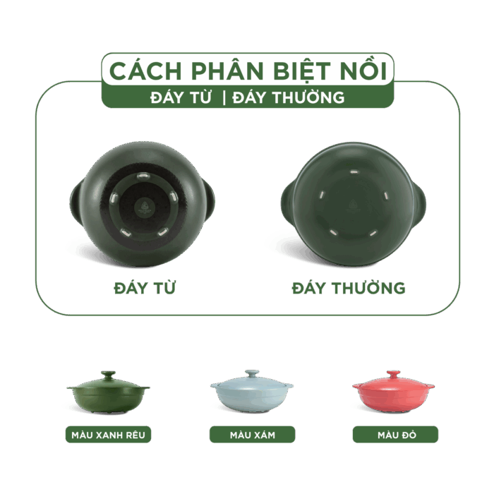  Nồi dưỡng sinh Luna 0.35L + nắp - Healthycook - Xanh Rêu A001_213583464gomminhlong.com