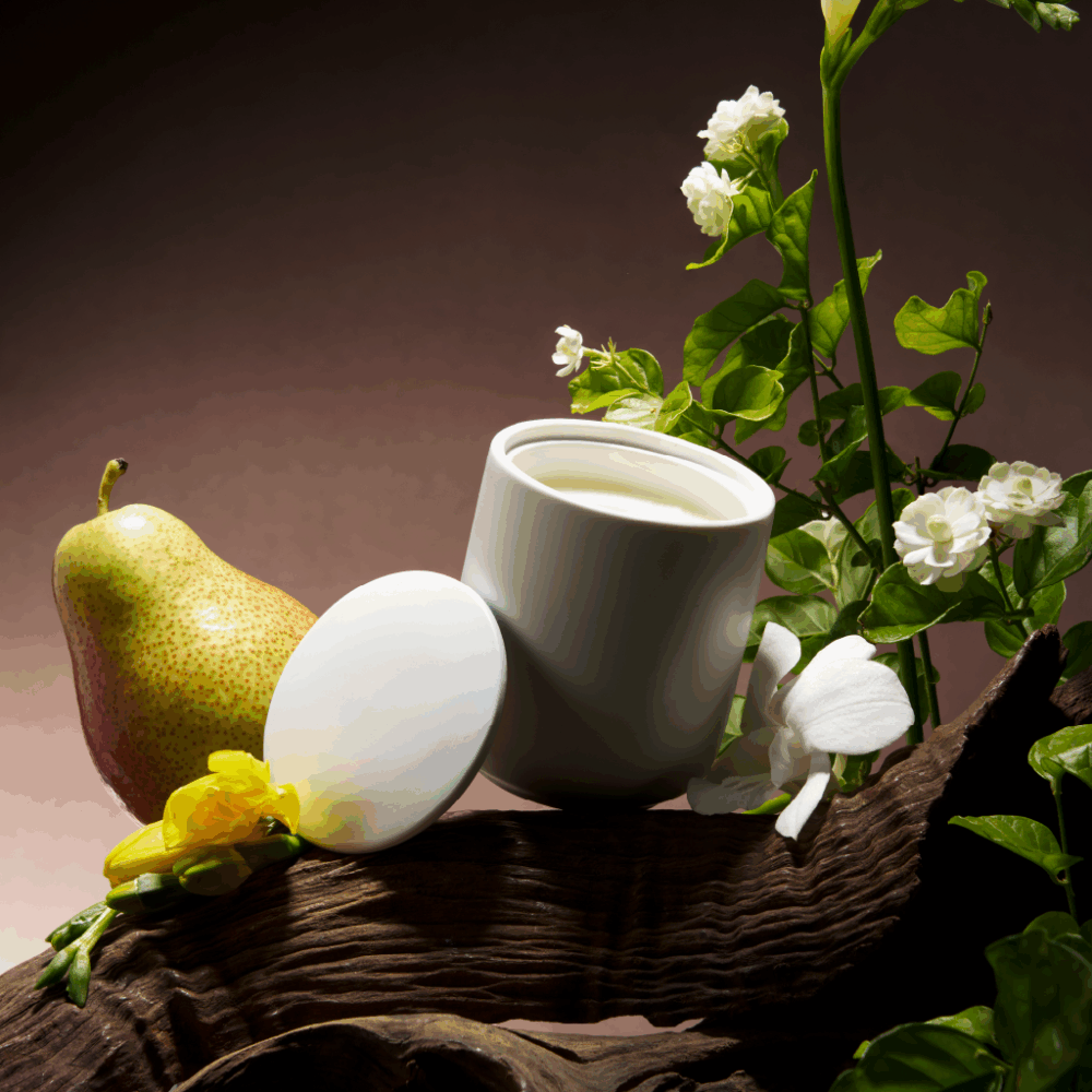 Nến thơm (K2) - Hương Đông - Trắng Bóng Mờ A001_446923544Bgomminhlong.com