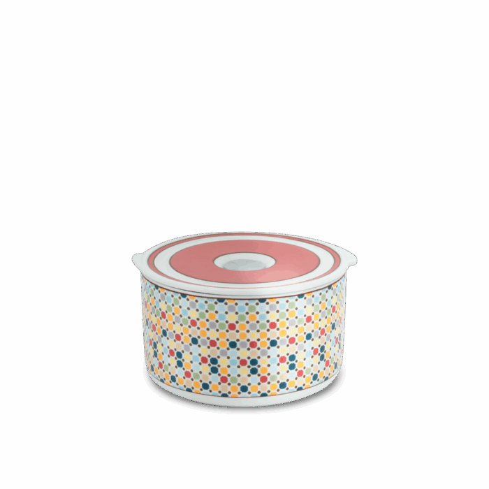  Hộp dưỡng sinh tròn đựng thực phẩm 15 cm + nắp (K) - Dưỡng Sinh - Mosaic A001_211532LTDKgomminhlong.com