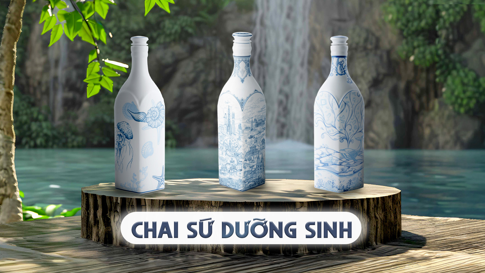 Chai Sứ Dưỡng Sinh