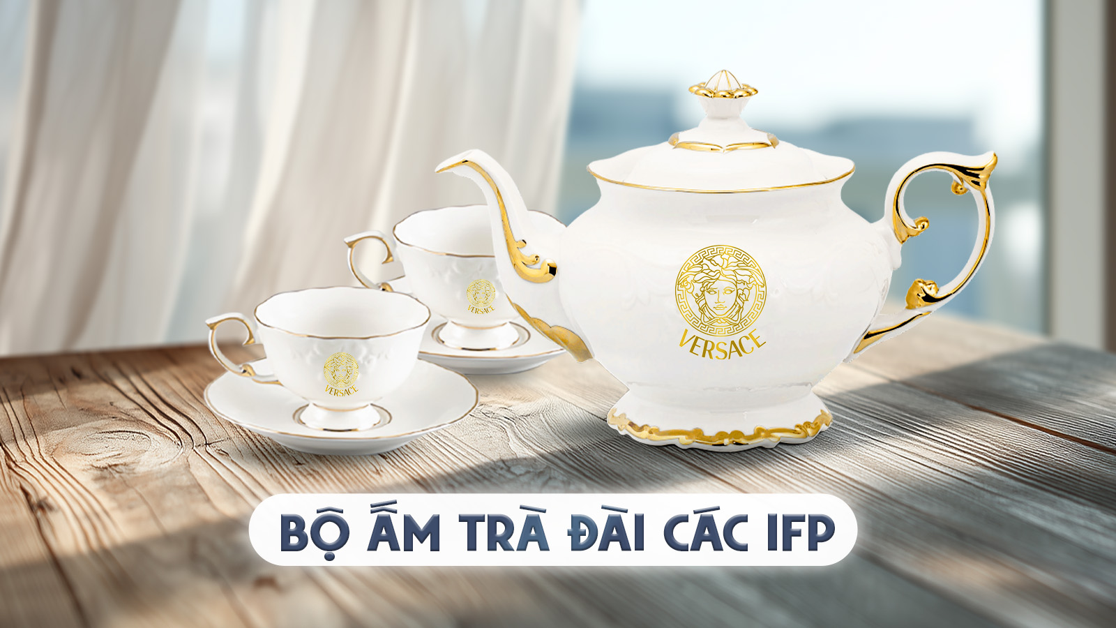 Bộ ấm trà Đài Các IFP