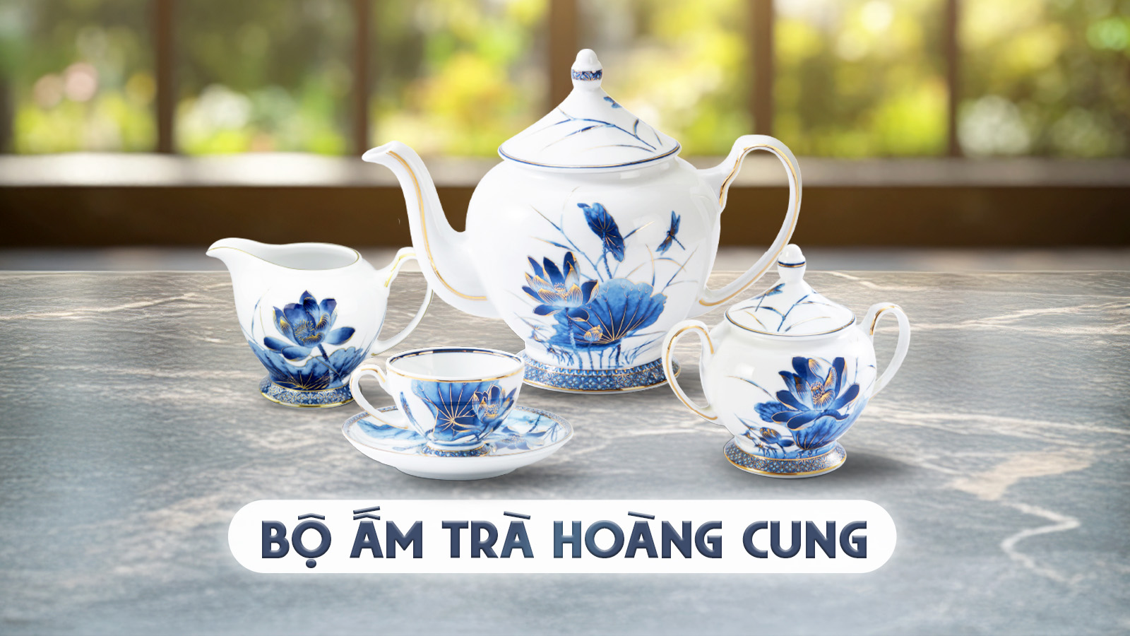 Bộ ấm trà Hoàng Cung