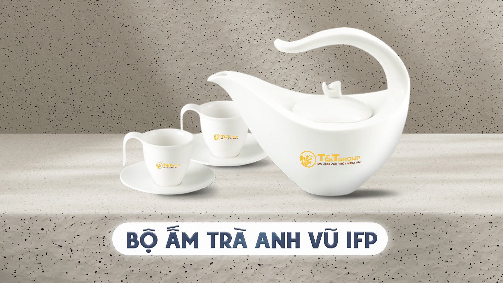 Bộ ấm trà Anh Vũ IFP
