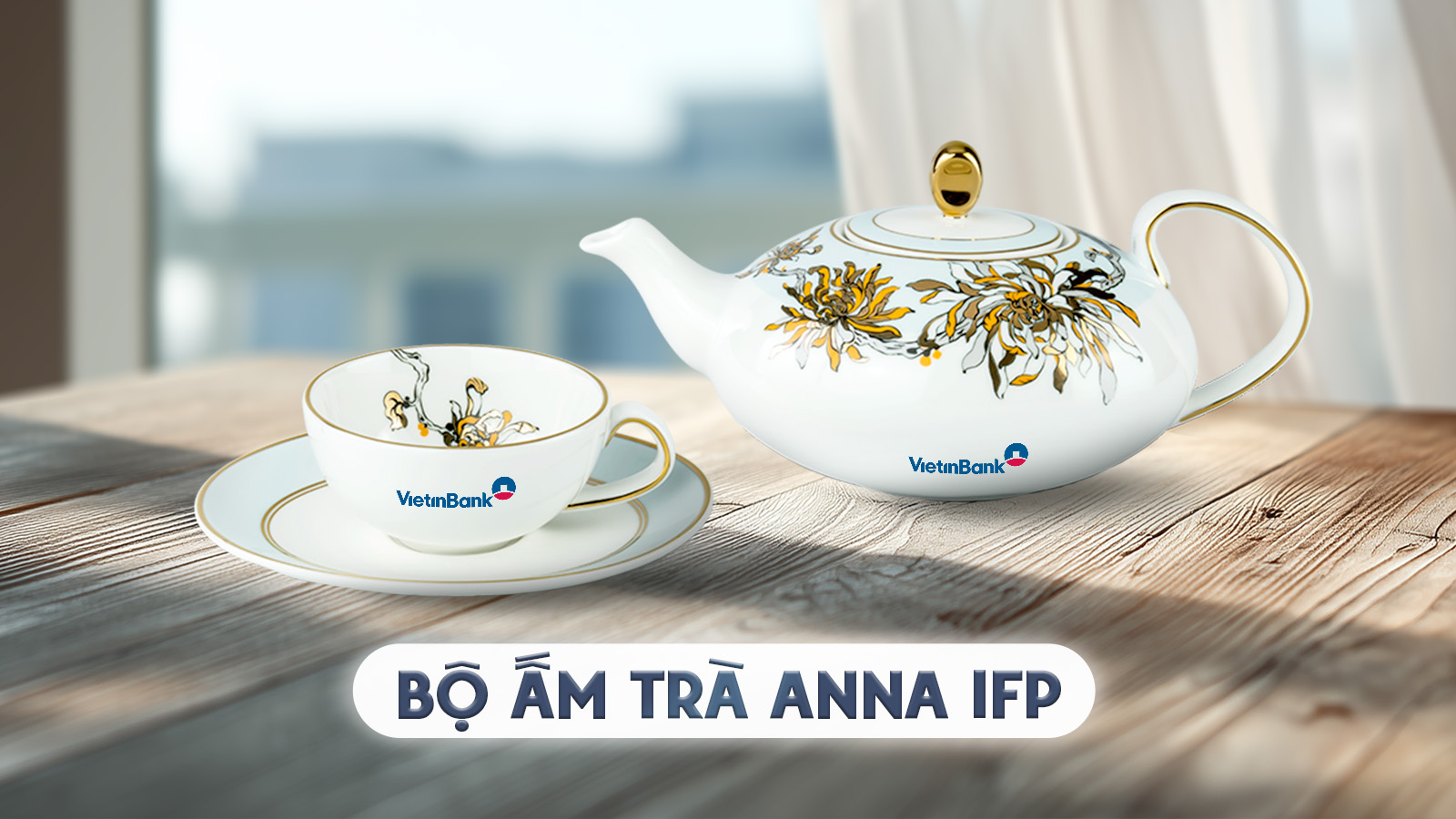 Bộ ấm trà Anna IFP